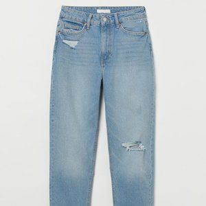 Slim Mom High Ankle Jeans